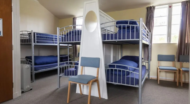 Кровать в общем номере Durness Youth Hostel