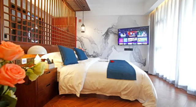 Номер Standard с видом на горы Riverside Peak Lodge Zhangjiajie Wulingyuan National Park
