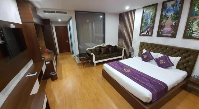 Люкс с видом на бассейн Con Khuong Resort Can Tho
