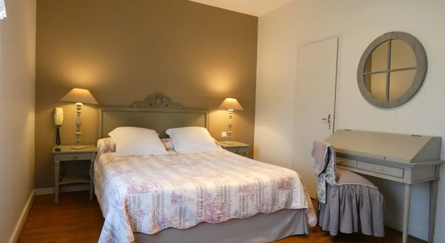 Двухместный номер Standard Hôtel Le Chatellier - Piscine chauffée davril à octobre