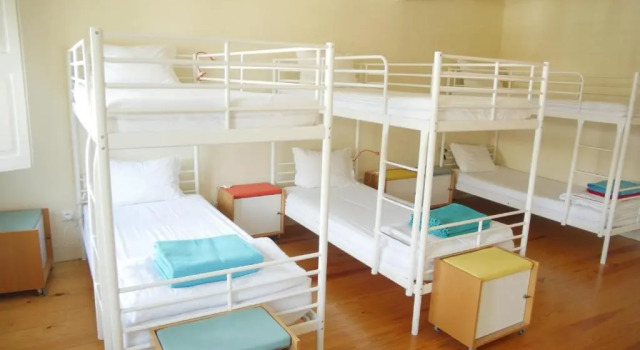Кровать в общем номере Santiago 31 Hostel