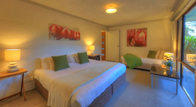 2 szoba apartman kilátással és erkéllyel Mapleton Falls Accommodation