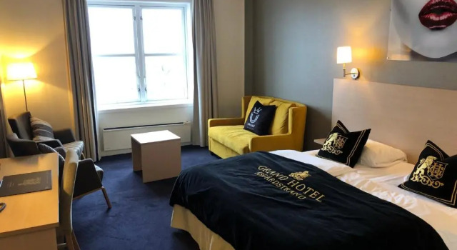 Двухместный номер Superior Grand Hotel Åsgårdstrand - Unike Hoteller