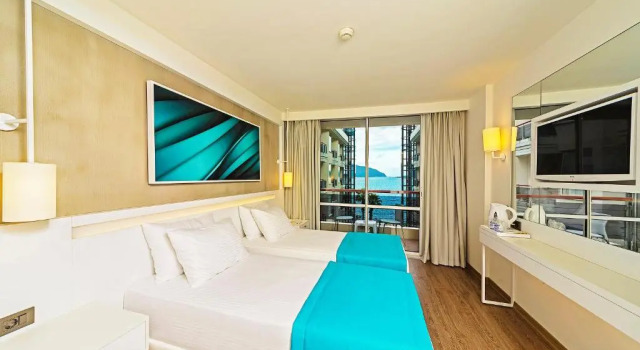 Двухместный номер с видом на море Poseidon Hotel