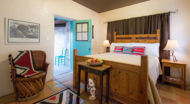 Inn of the Turquoise Bear Bed and Breakfast, Rezerwuj Hotel Santa Fe Nowy Meksyk