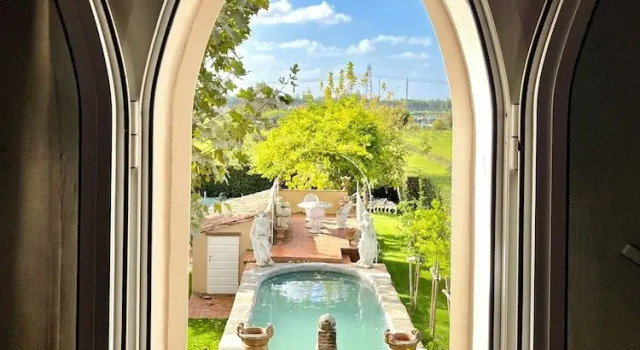 Habitación doble De lujo con vista al jardín Ninfeo dell Arancera