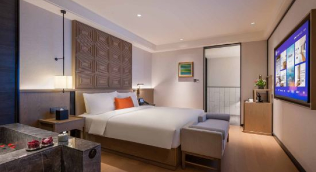 Люкс Deluxe Manxin Mansion Hotel Beijing Xiushui Lake Hot Spring