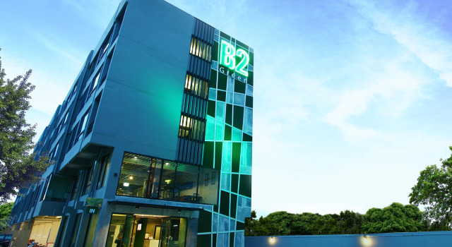 Кровать в общем номере B2 Green Boutique & Budget Hotel