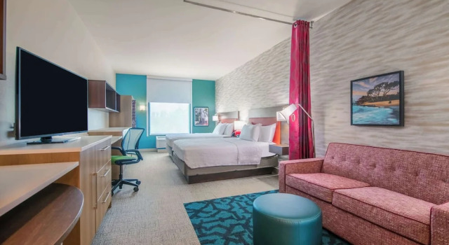 Четырёхместная студия Home2 Suites By Hilton Kingsland