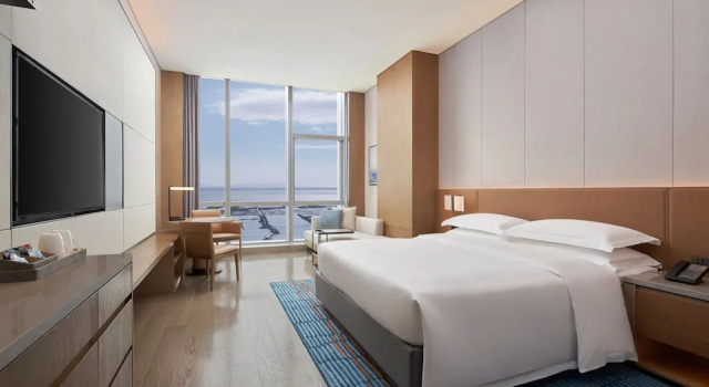 Двухместный номер Executive с видом на океан Courtyard Wenzhou Yueqing