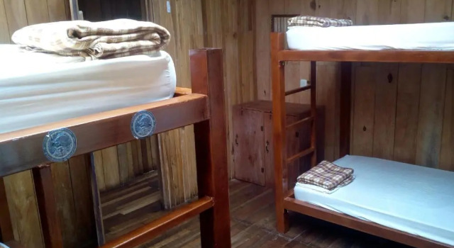 Кровать в общем номере Casa Tranquilo Hostel