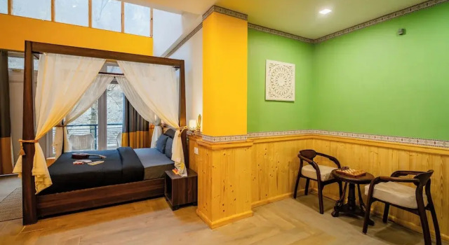 Четырёхместный номер Standard Дуплекс The Hosteller Jibhi