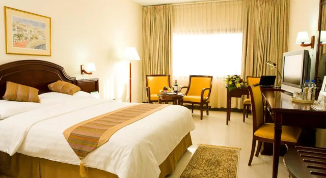 Standardní Dvoulůžkový s manželskou postelí pokoj Hotel Muscat Holiday