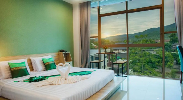 Двухместный номер Standard с видом на горы Km Hotel Chiang Mai