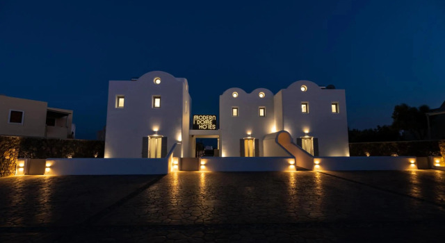 Modern Dome Homes Of Santorini