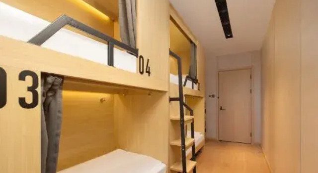 Люкс Captain No. 5 Youth Hotel, No. 128 Xinzhu Road, Minhang District, Shanghai