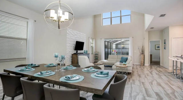 5 Bed 4 Ba Villa with Game Room, Pool & Spa