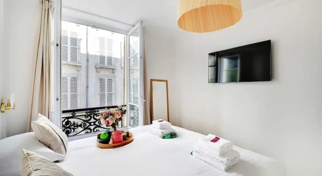 Trendy Apartment - 2br/4p - Saintonge/le Marais, Забронировать Апартаменты/квартира Париж Иль-де-Франс, рядом с Станция метро Rambuteau
