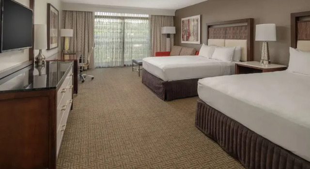 Четырёхместный номер Standard с балконом Hilton Bellevue