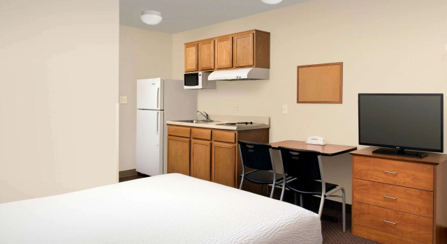 Четырёхместный номер Standard WoodSpring Suites Kansas City Lenexa