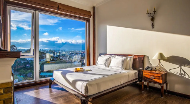 Двухместный номер Deluxe с видом на город EX Hotel Dalat