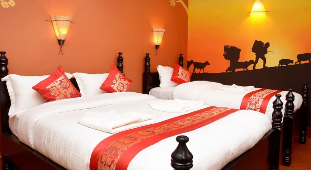 Двухместный номер Deluxe c 1 комнатой Kasthamandap Boutique Hotel
