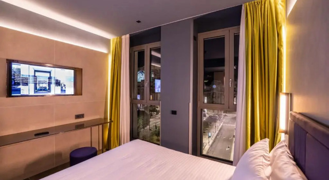 Двухместный номер с красивым видом из окна Отель HD8 Hotel Milano