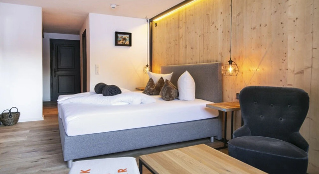 Двухместный номер Comfort с видом на горы Berghotel Basur