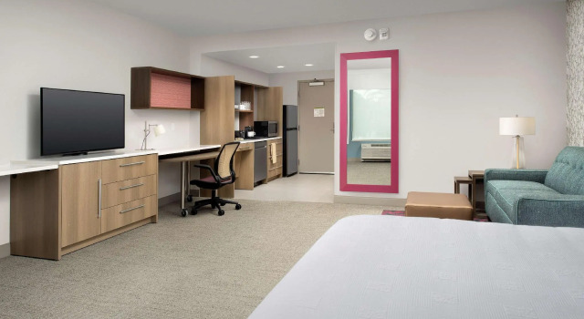 Двухместная студия Accessible Home2 Suites by Hilton Orlando Downtown, FL