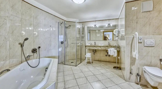 Четырёхместный номер Standard с балконом Hotel Traubenheim