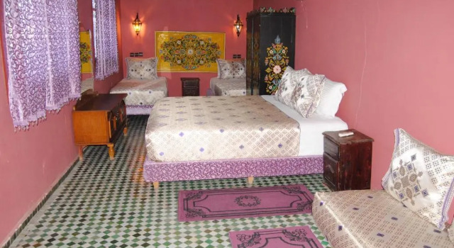 Deluxe Vierpersoonssuite Riad El Bacha