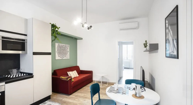 Апартаменты c 1 комнатой JOIVY Bright Apartment in De Angeli near Subway