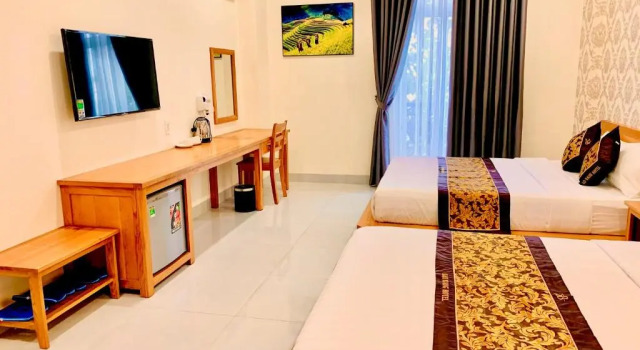 Номер Deluxe SAO BĂNG HOTEL