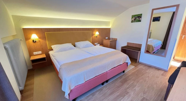 Двухместный номер Standard с балконом Hotel Garni Brunnthaler