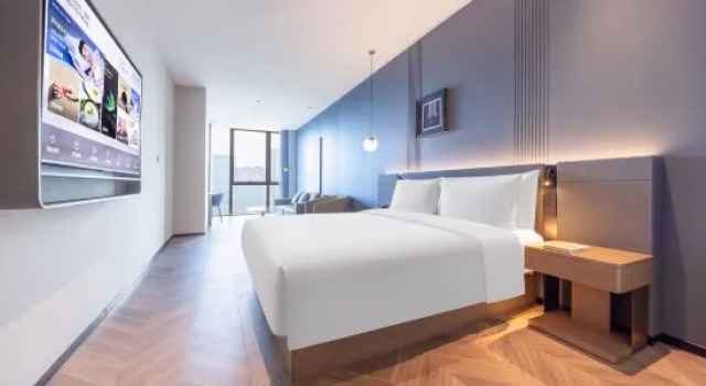 Люкс с видом на город Atour S Hotel Shenzhen Nanshan Science and Technology Park Aote Coxing