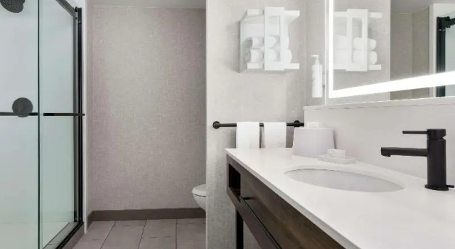 Люкс с балконом Hampton Inn & Suites Greenville-Downtown-Riverplace
