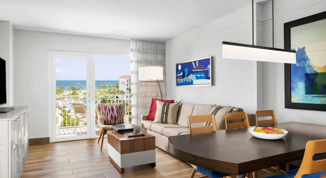 Вилла c 1 комнатой с балконом и с видом на океан Marriott's Aruba Ocean Club