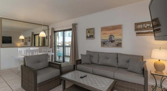 Tiki 224 - 1br Condo With King Bed Close To Beach 1 Bedroom Condo