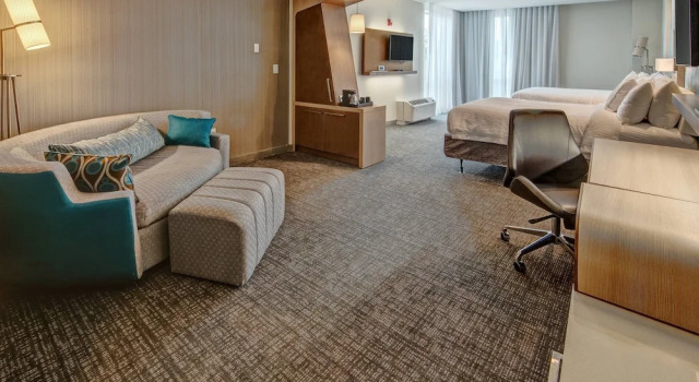 Люкс c 1 комнатой Courtyard Austin by Marriott Northwest/Lakeline