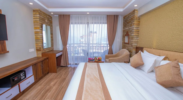 Двухместный номер Deluxe Hotel Pokhara Village & SPA