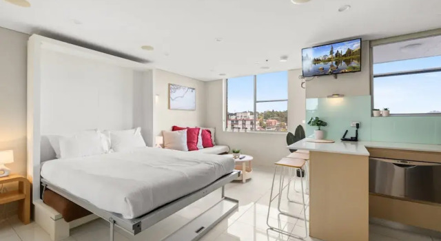 Bondi Studio Apartment With Pool & Rooftop Views, Забронировать Апартаменты/квартира Бонди Джанкшен 