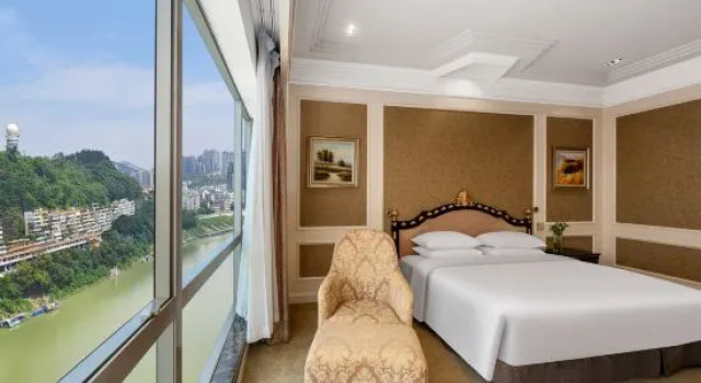 Люкс Deluxe Lijing Hotel (Qilou city three general store)
