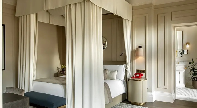 Двухместная студия люкс с видом на парк Kimpton Fitzroy London by IHG