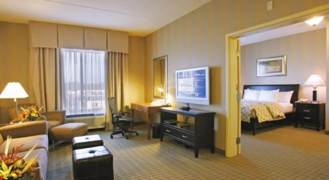 Двухместный люкс c 1 комнатой Hilton Garden Inn Atlanta South-McDonough