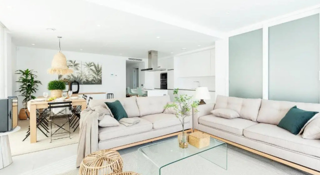 Апартаменты с 2 комнатами с видом на море Apartamentos Martalia Nerja