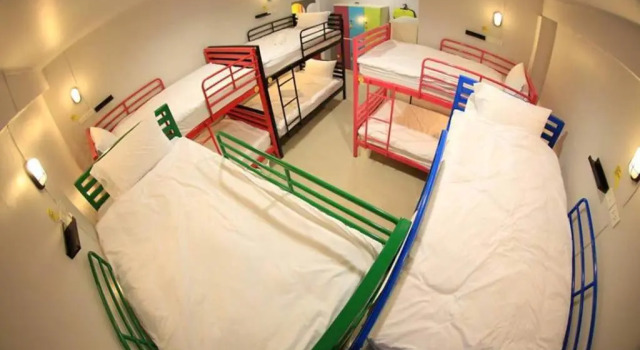 Кровать в общем номере (мужской номер) S1hostel Bangkok