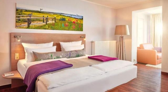 Трёхместный номер Comfort с видом на море Hotel Seeschloss
