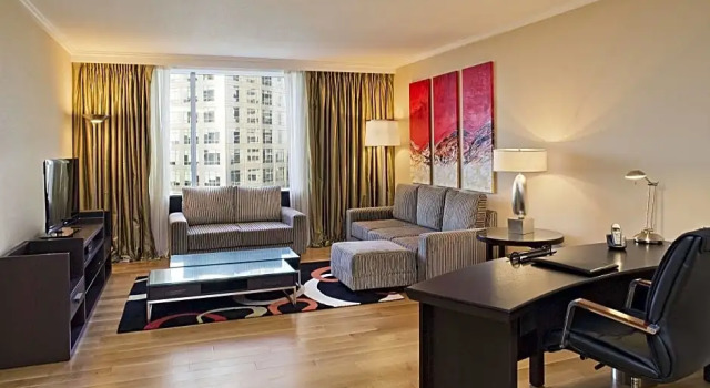 Двухместный люкс Executive Floor c 1 комнатой с видом на город Hilton Buenos Aires