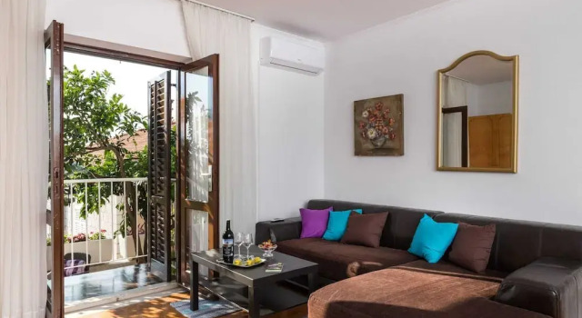 Апартаменты Apartment Vukic - Studio Apartment With Terrace and Garden View