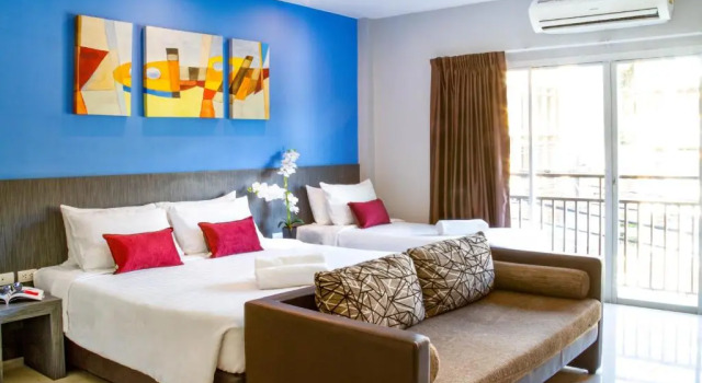 Трёхместный номер Premier Отель FX Hotel Pattaya
